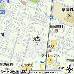 岡山県倉敷市茶屋町1671-12周辺の地図