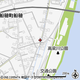 岡山県倉敷市船穂町船穂121周辺の地図