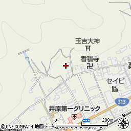 岡山県井原市高屋町987周辺の地図