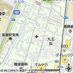 岡山県倉敷市茶屋町1703周辺の地図