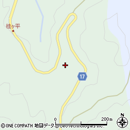 島根県益田市桂平町1465-1周辺の地図