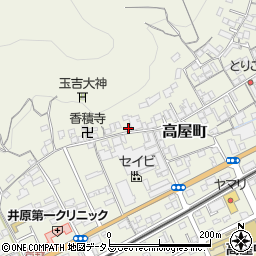 岡山県井原市高屋町940周辺の地図