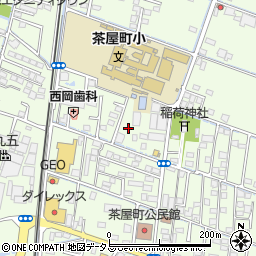 岡山県倉敷市茶屋町1653-15周辺の地図