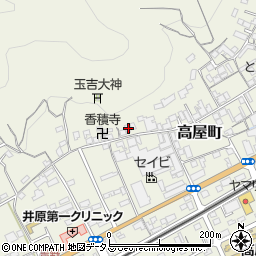 岡山県井原市高屋町950周辺の地図