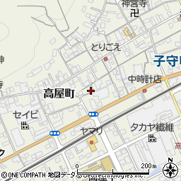 岡山県井原市高屋町348周辺の地図