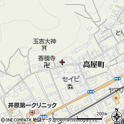 岡山県井原市高屋町943周辺の地図