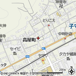 岡山県井原市高屋町886周辺の地図