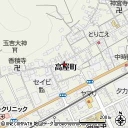 岡山県井原市高屋町899周辺の地図