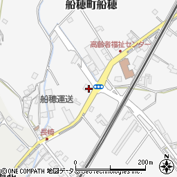 ファミリーマート倉敷船穂店周辺の地図