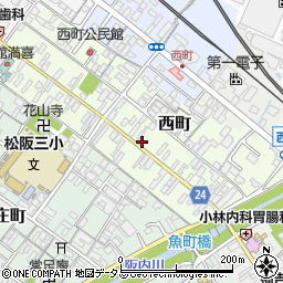 福徳餅本店周辺の地図