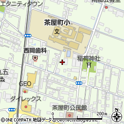 岡山県倉敷市茶屋町1653-12周辺の地図