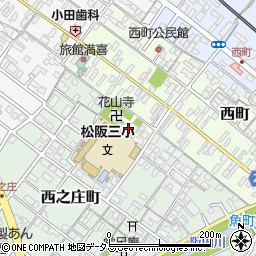 三重県松阪市西町147周辺の地図