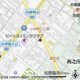 一升びん 川井町店周辺の地図