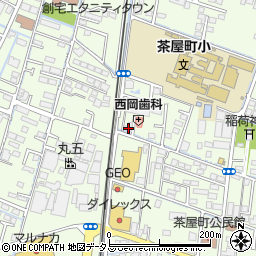 岡山県倉敷市茶屋町1663-3周辺の地図