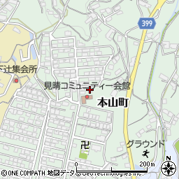 広島県府中市本山町246周辺の地図