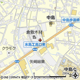 岡山県倉敷市中島999周辺の地図