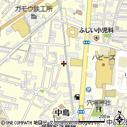 岡山県倉敷市中島777周辺の地図
