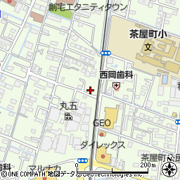 岡山県倉敷市茶屋町1754-3周辺の地図