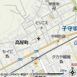 岡山県井原市高屋町350周辺の地図