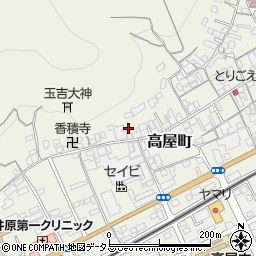 岡山県井原市高屋町925周辺の地図