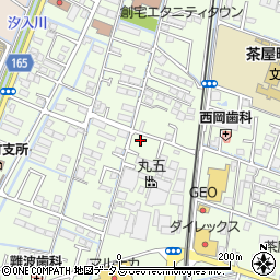 岡山県倉敷市茶屋町1672-13周辺の地図