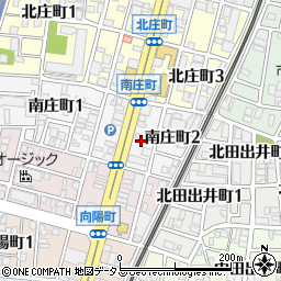 大阪府堺市堺区南庄町2丁周辺の地図