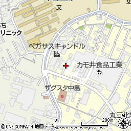 岡山県倉敷市中島1127周辺の地図