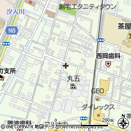岡山県倉敷市茶屋町1672-14周辺の地図