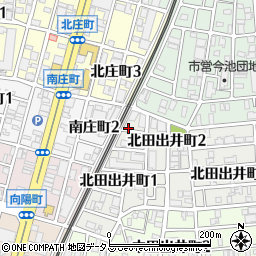 大阪府堺市堺区北田出井町1丁6周辺の地図