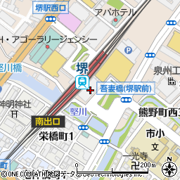 りそな銀行南海堺駅 ＡＴＭ周辺の地図