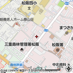 西井理容店周辺の地図