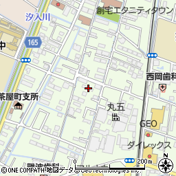 岡山県倉敷市茶屋町1704-2周辺の地図