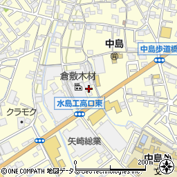岡山県倉敷市中島1000周辺の地図