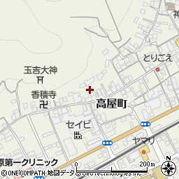 岡山県井原市高屋町917周辺の地図