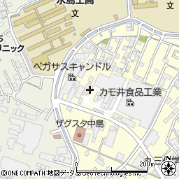 岡山県倉敷市中島1130周辺の地図