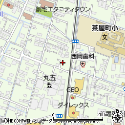 岡山県倉敷市茶屋町1749-8周辺の地図