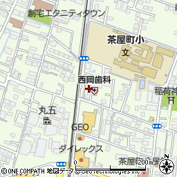 岡山県倉敷市茶屋町1663-2周辺の地図