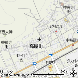 岡山県井原市高屋町893周辺の地図