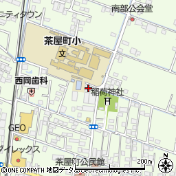 岡山県倉敷市茶屋町1647周辺の地図
