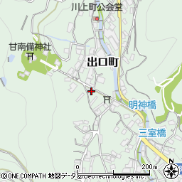広島県府中市出口町753周辺の地図