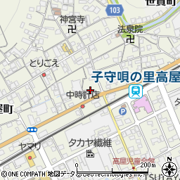 岡山県井原市高屋町457周辺の地図