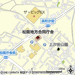津地方法務局松阪支局　証明発行窓口周辺の地図