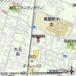 岡山県倉敷市茶屋町1660-5周辺の地図