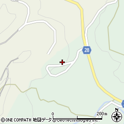 奈良県宇陀市室生向渕2740周辺の地図