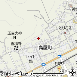 岡山県井原市高屋町908周辺の地図