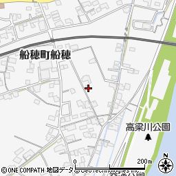 岡山県倉敷市船穂町船穂124周辺の地図