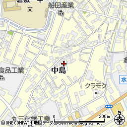 岡山県倉敷市中島1206周辺の地図