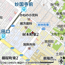 竹山商店周辺の地図
