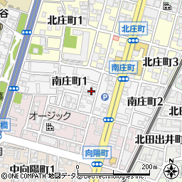 大阪府堺市堺区南庄町周辺の地図