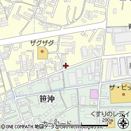 コーポ田加屋Ｃ周辺の地図